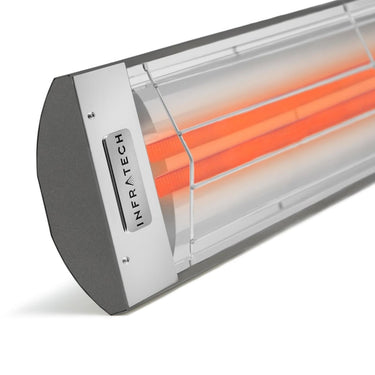 Infratech CD-Series 39-Inch 5000W Dual Element Electric Infrared Patio Heater - 240V - Gray - CD5024GR